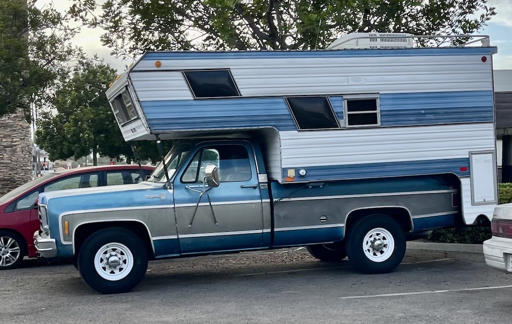 1977 Chevrolet C20 Cheyenne Camper Special - For sale near San Diego, CA image